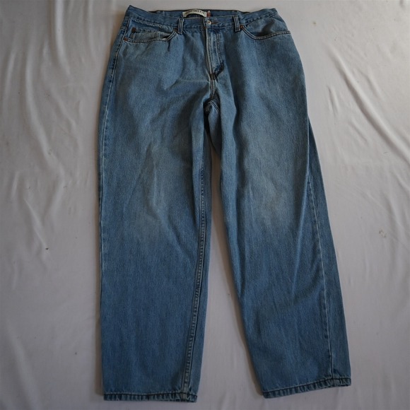 Levis 38x32 560 Comfort Fit Loose Tapered Light Stonewashed Mens Denim Jeans‎ - Picture 1 of 9